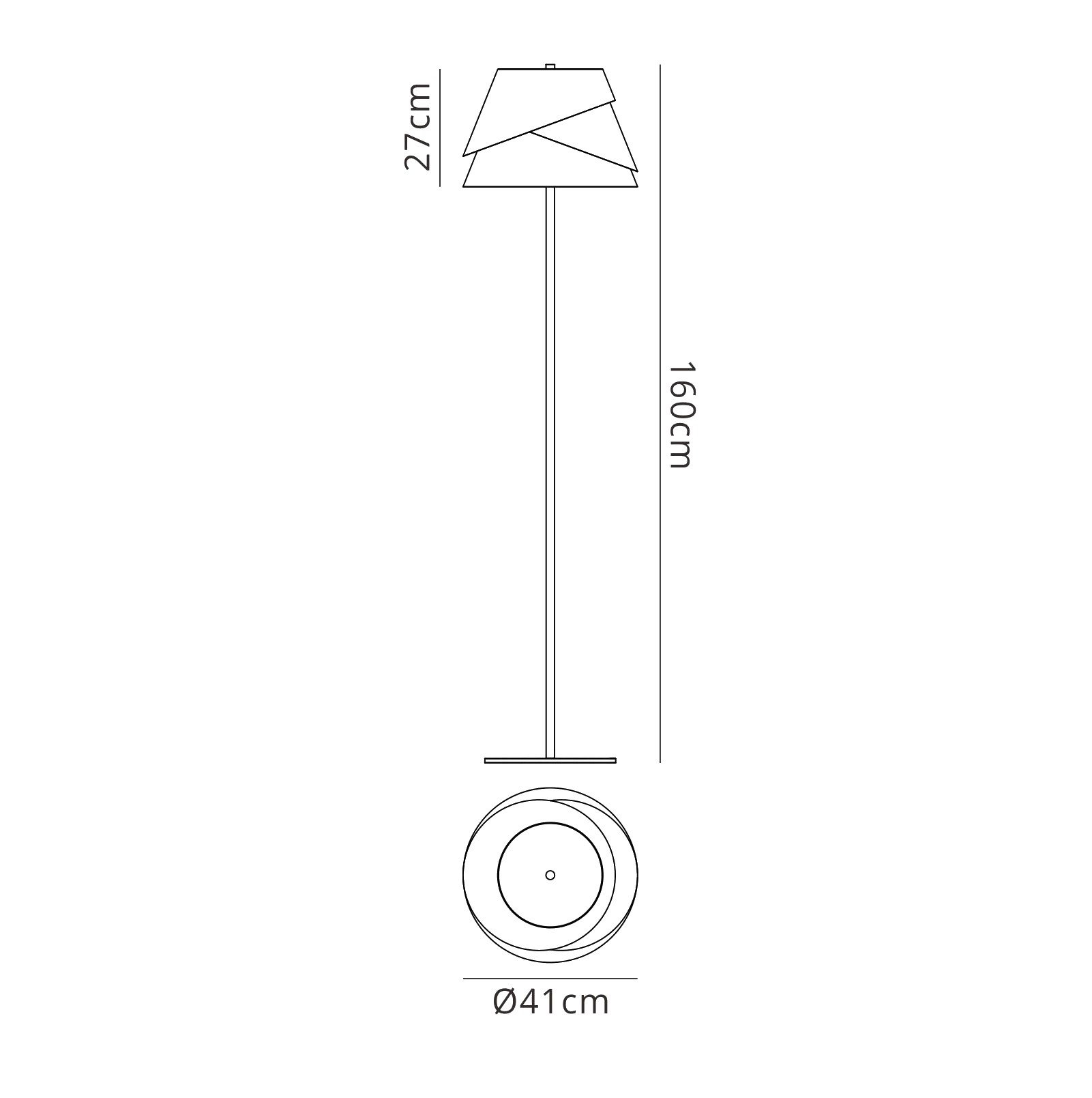 Alboran Floor Lamps Mantra Shaded Floor Lamps